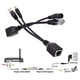 Сплиттер PoE для CCTV камер, 2шт, Ethernet 5.5x2.1мм - изображение 5
