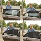 Автомобильные шторки на окна SunSupels, 2 штуки, черные - изображение 7