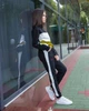 Костюм спортивный Fashion 152 черно-белый, хаки 981013 - изображение 3