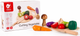 Warzywa i owoce do krojenia Classic World Wooden Cutting Vegetables with Knife and Cutting Board (6927049001093) - obraz 1