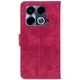 Чохол-книжка Crazy Horse Clasic для Infinix Note 40 4G Magenta (Front) (57875) - зображення 3