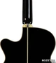 Гитара электроакустическая Ibanez AEG10II (211166) Black - изображение 5