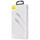 Кабель Baseus Cafule Metal PD Type-C to Lightning 20W 1m black CATLJK-A01 - изображение 2