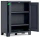 Шафа Keter/Kis Мoby Low cabinet темно-сіра багатофункціональна (241044) - изображение 2