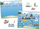 Набір багаторазових наклейок Транспорт Melissa&Doug (MD4199) - зображення 2