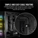 Корпус Corsair iCUE 4000X RGB Tempered Glass Black (CC-9011204-WW) - изображение 8