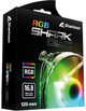 Wentylator Sharkoon SHARK Disc RGB (4044951032372) - obraz 4