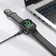 Бездротовий зарядний пристрій HOCO CW55 iWatch portable charger Black (6942007615686) - зображення 4