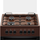 Плита газовая с электрической духовкой Grunhelm AG6612BR-0 (BP119549) - изображение 3