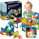 Магнітний конструктор Woopie Light Magnetic Blocks 49 деталей (5904326940017) - зображення 1