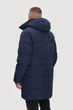 Длинный мужской пуховик Finn Flare FWB21027-101 темно-синий 3XL - изображение 4
