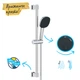 Душовий набір GROHE QuickFix Vitalio Comfort 26398001 із ручною лійкою, шлангом та стійкою 620мм хром CV034501 - зображення 4