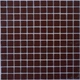 Мозаика АкваМо MK25107 Dark Brown 31.7х31.7 - изображение 1
