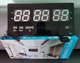 Настінний електронний годинник LED Digital Clock JH 4622-3 Синє підсвічування дисплея 46х22х5 см - зображення 8