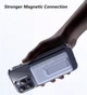 Магнитный беспроводной павербанк Anker Magsafe A1652 10000 mAh с подставкой Purple - изображение 9