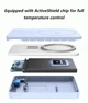 Магнитный беспроводной павербанк Anker Magsafe A1652 10000 mAh с подставкой Purple - изображение 12
