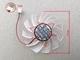 Вентилятор кулер для видеокарты Gigabyte 75 мм 3-pin DFC801012H (T128010SM T128010SU PLD08010S12H FS1280-S2135A) (№74.9) - изображение 3