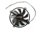 Вентилятор кулер для видеокарты Zotac 2-pin NF24076B1HK-R (R128015DM GA82B2H PLA08015D12HH) (№52.2) - изображение 1