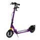 Самокат двоколісний Urban Scooter складаний з ручним дисковим гальмом і 2 амортизаторами Фіолетовий - зображення 1