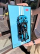 Арт Держатель Рамка на Стену 50x30 см. для Фирменного Конструктора Technic Bugatti Bolide Agile Blue (42162) - Type-A - изображение 10