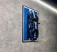 Арт Держатель Рамка на Стену 50x30 см. для Вашего Конструктора Technic Ford GT 2022 (42154) - Type-B - изображение 7