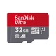 Карта памяти microSDHC SanDisk Ultra 32Gb, чтения до 120 МБ/с, запись до 10 МБ/с, пластик (SDSQUA4-032G-GN6MA) - изображение 1