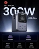 Внешний аккумулятор UGREEN 300W 48,000mAh Portable Charger Power Bank 153Wh 5 Ports USB-С - изображение 2