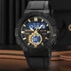Мужские часы Skmei 1881GDWT Gold-White - изображение 4