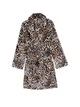Халат Victoria's Secret Short Cozy Robe XS/S леопардовий - изображение 2