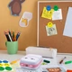 Портативный детский термопринтер JETIX Mini printer Pink | Bluetooth принтер с набором карандашей и наклеек - изображение 3