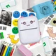 Портативный детский термопринтер JETIX Mini printer Pink | Bluetooth принтер с набором карандашей и наклеек - изображение 5