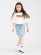 Детская футболка с длинными рукавами для девочки Levi's 3EA643-001-LW 110 см (5A) Белая (3665115021400) - изображение 9
