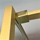 Душевая стенка DUSEL Walk-In WL172G Gold 1000*2000 (8мм) - изображение 6