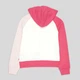 Подростковая толстовка с капюшоном для девочки Levi's Lvg Full Zip Up Hoodie 4EK121-AGW-LQ 140 см Розовая/Белая (3666643078294) - изображение 6