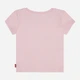Детская футболка для девочки Levi's Lvg Batwing Tee 3EK825-AGX-LZ 92-98 см Розовая (3666643068134) - изображение 6