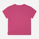 Подростковая футболка для девочки Levi's Lvg Multi Daisy Batwing Tee 4EK418-AGW-LQ 134-140 см Розовая (3666643070601) - изображение 6
