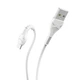 Кабель HOCO X37 USB to Micro-USB 2.4A 1m PVC connectors White (6931474710505) - изображение 4