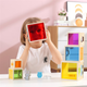 Piramida Viga Montessori Nesting & Stacking Blocks Zwierzęta (6971608445729) - obraz 3