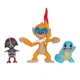 Набір ігрових фігурок Pokemon W18 - Поньярд, Сквіртл, Монферно - изображение 2