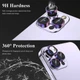 Защитное стекло Epik Metal Classic на камеру (в упак.) для Apple iPhone 13 Pro / 13 Pro Max Сиреневый / Rainbow - изображение 6