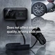Адаптер автомобільний трансмітер BASEUS Wireless MP3 Car Charger T typed S-16 2USB 3.1A Black (CCMT000201) - зображення 4