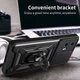 Чехол Hide Shield для Motorola Moto G24 / G24 Power бампер противоударный с подставкой кольцом Black - изображение 2