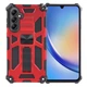 Чохол Shockproof Shield для Samsung Galaxy A35 5G/A356 бампер протиударний з підставкою Red - зображення 1