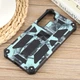 Чехол Military Shield для Samsung Galaxy A35 5G / A356 бампер противоударный с подставкой Turquoise - изображение 3
