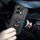 Чехол Shield для Xiaomi Redmi Note 13 бампер противоударный с подставкой Black - изображение 2