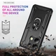 Чехол Shield для Xiaomi Redmi Note 13 бампер противоударный с подставкой Black - изображение 4