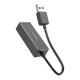 Кабель-перехiдник BOROFONE DH7 Ricco USB ethernet adapter(100 Mbps) Black (6941991106194) - изображение 2