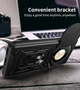 Чохол Hide Shield для Honor Magic 5 Lite протиударний бампер з підставкою кільцем Black - зображення 2