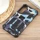 Чехол Military Shield для Samsung Galaxy A35 5G / A356 бампер противоударный с подставкой Navy-Blue - изображение 3