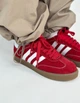 Кеди жіночі ShoesBand Замшеві червоні з білими смужками 40 (26 см) (S44011-2) - зображення 3